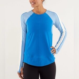 Lululemon Run Bold In the Cold Fleece pullover, size 12